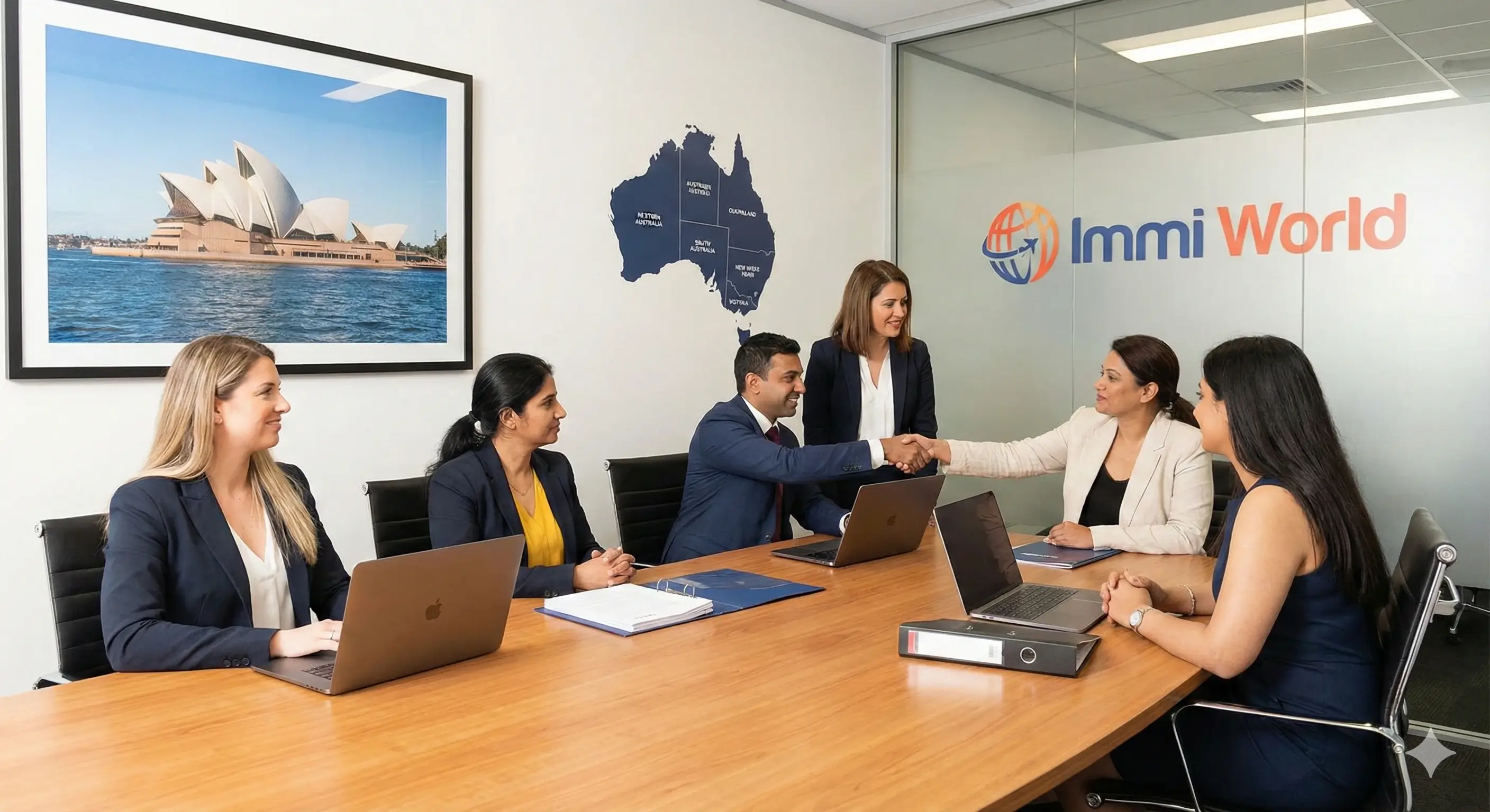 Immi World visa consultation team